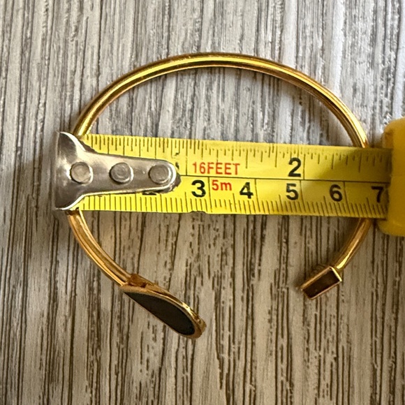 Kate Spade Black and Gold Heart Bracelet - Picture 8 of 8